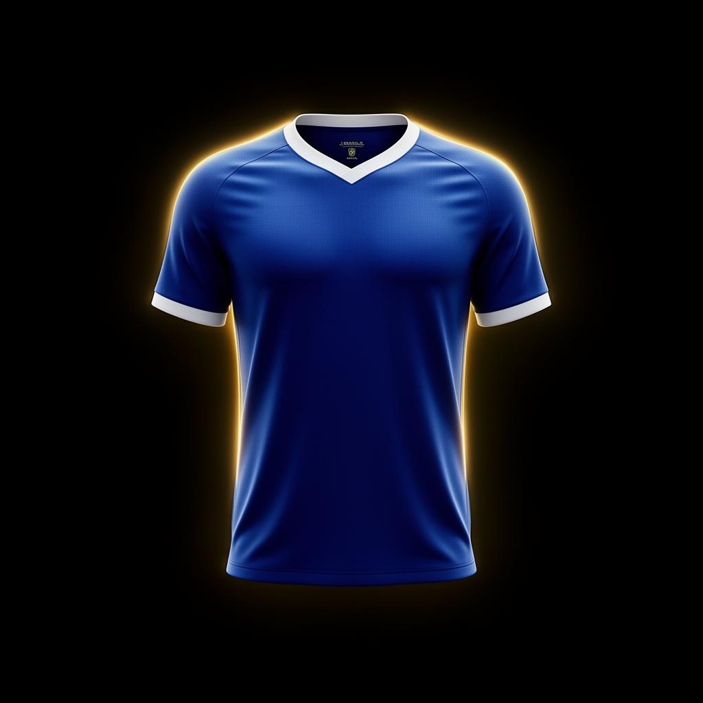Camisa Seleção Brasileira Azul Copa 2026